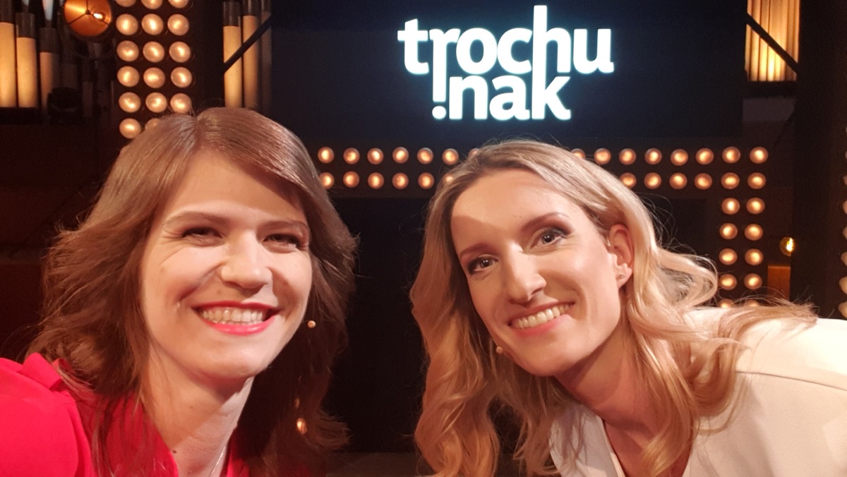 Lýdia Hric Machová v relácii Trochu inak s Adelou Vinczeovou